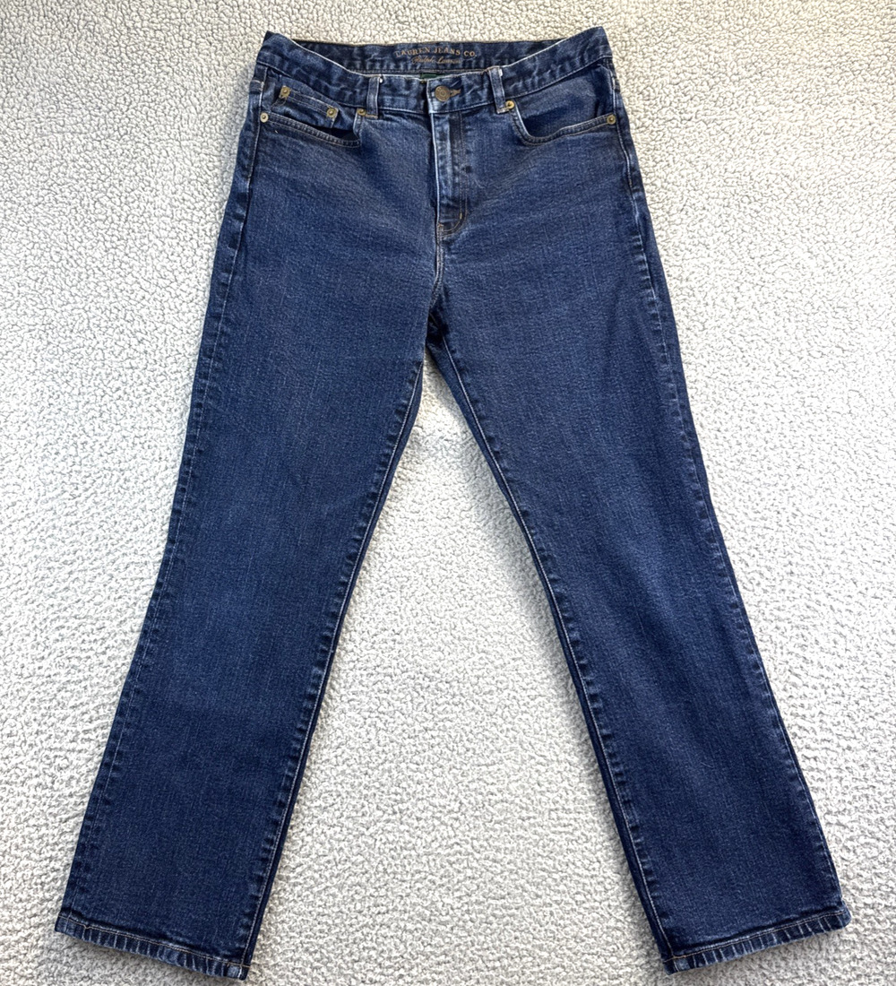 Women’s Denim Jeans Size 30x27 Ralph Lauren Signature Classic Cut Blue